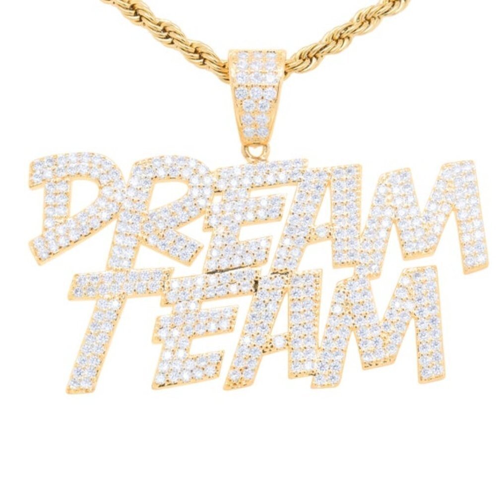 Men's Jewelry 14k Dream Team Pendant Gifts for Him